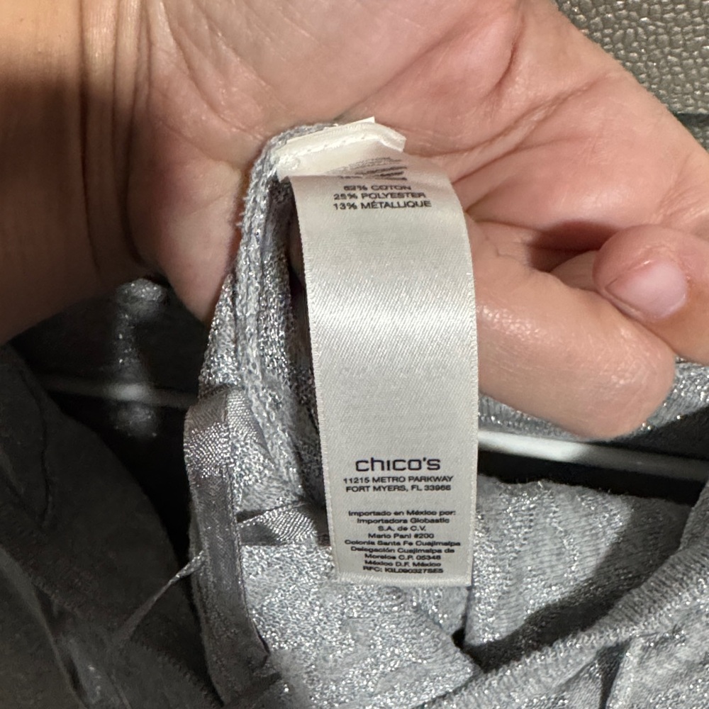Gray Hooded Long Sleeve Top - Picture 4 of 4